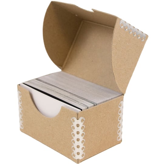JAM Paper Desktop Business Card Box